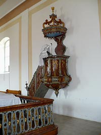 Evangelick kostel - Jimramov (kostel) - kazatelna