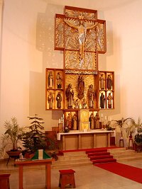 Kostel sv. Cyrila a Metodje - idenice (kostel) - Hlavn olt