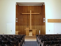 Kostel eskobratrsk crkve evangelick - Brno-idenice (kostel) - Interir kostela