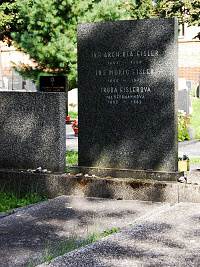 Židovský hřbitov - Brno (hřbitov) - Hrob architekta Otto Eislera