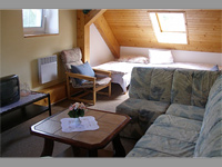 Penzion Rex - ern v Poumav (penzion, restaurace) - Interir pokoje