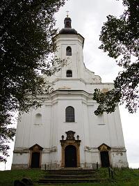 Kostel P. Marie Pomocn - Bruntl, Uhlsk vrch (kostel) - Prel kostela