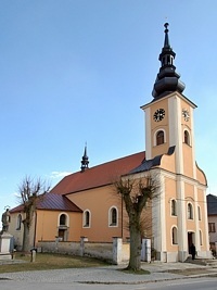 Barokní kostel Všech svatých - Stará Říše (kostel)