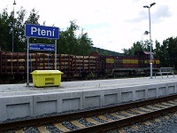 Pten (eleznin stanice) - S Pten - nstupit