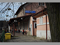 Kutn Hora msto (eleznin stanice) - Budova eleznin stanice