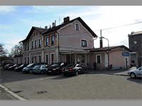 Kutn Hora msto (eleznin stanice) - Budova eleznin stanice