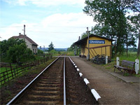 Ohniany (eleznin stanice) - Zastvka