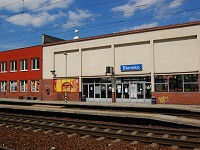 Blansko (železniční stanice) - Nádražní budova Blansko