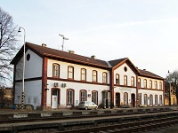 Moravské Bránice (železniční stanice) - Nádražní budova