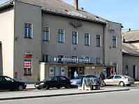 Vykov na Morav (eleznin stanice) - ST Vykov na Morav - phled z ulice
