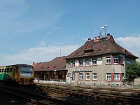 Velk nad Velikou (eleznin stanice) - Ndra Velk nad Velikou