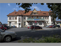 Uhersk Hradit (eleznin stanice) - Budova eleznin stanice