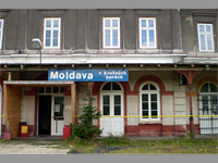 Moldava v Krunch horch (eleznin stanice) - 
