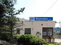 Blansko msto (eleznin stanice) - ST Blansko-msto