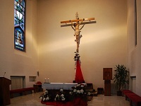 Kostel sv. Jana Nepomuckho - Brno-Star Lskovec (kostel) - Presbyterium