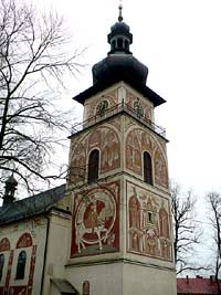 Kostel svat Kunhuty - Nov Msto na Morav (kostel) - detail ve kostela