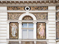 Rohov dm Kouimsk - Koln (historick budova) - Detail fasdy