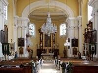 Kostel sv. Kunhuty - ejkovice (kostel) - Interir kostela
