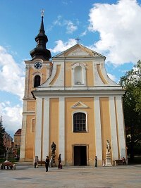 Farn kostel sv. Vavince - Hodonn (kostel) - Kostel sv. Vavince - eln pohled