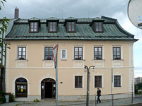 Knihovna Matje Josefa Sychry - r nad Szavou (historick budova)