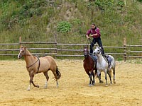 Westernov msteko - Boskovice (zajmavost) - kovboj