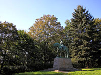 Jezdecká socha  Jana Žižky z Trocnova - Přibyslav (socha) - 