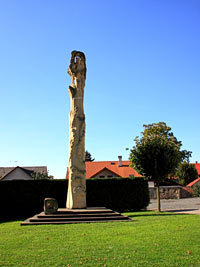 Mariánský sloup - Přibyslav (socha)