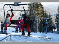 Ski centrum - Bublava-Stbrn (lyask arel) - Sedakov lanovka