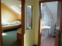 Penzion Aida - Ostrava (pension)  - Pokoj a koupelna