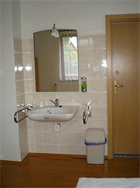 Penzion U Skl - Leskovec nad Moravic (pension) - Sprcha na invalidnm pokoji