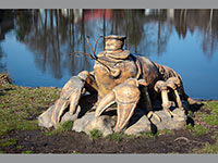 Rak - Ran (socha) - Rak - socha od Michala Oliaka