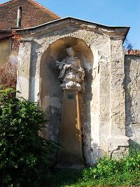Sv. Jan Nepomuck - Brnnsk Ivanovice (socha) - Svat Jan Nepomuck