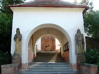 Farn kostel sv. Martina - Doln Louky (kostel) - Vstup do kostela