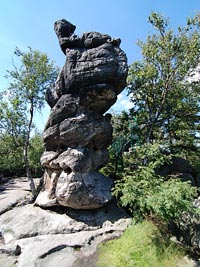 Szczeliniec Wielki (vrchol) - Velk Hejovina