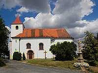 Kostel Vech svatch - jezd u ern Hory (kostel) - 