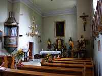 Kostel sv. Ma Magdaleny - Nov Msto n.M.-Olen (kostel) - Interir kostela
