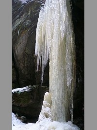 Brtnick ledopdy (jeskyn) - Velk ledov sloup