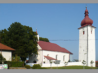 Kostel sv. Bartolomje - Radostn nad Oslavou (kostel) - celkov pohled