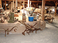 Hasiskozemdlsk expozice - Rosice (muzeum) - st zemdlsk expozice (foto: Jar.Tich)