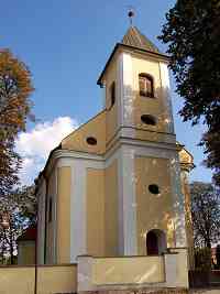 Kostel sv. Ke - Prace (kostel) - eln pohled