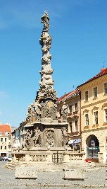 Morov sloup - Kutn Hora (architektonick zajmavost) - Morov sloup