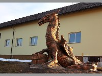 Drak - Ronov nad Szavou (socha) - 