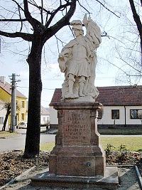 Socha sv. Floriána - Vranovice (socha)
