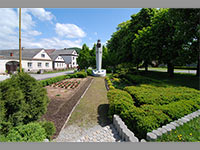 Pomnk Obtem 1. a 2. svtov vlky a vojkm Rud armdy - Letina (pamtnk) - 