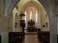 Kostel sv. Markty - Lodnice (kostel) - Interir kostela