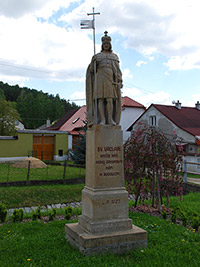 Socha sv. Václava - Hrabová (socha)