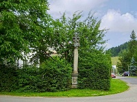 Sloup se sousom Nejsvtj Trojice - Velk Losiny (socha) - 