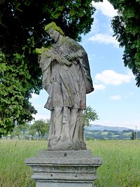 Socha sv. Jana Nepomuckho - Velk Losiny (socha) - 