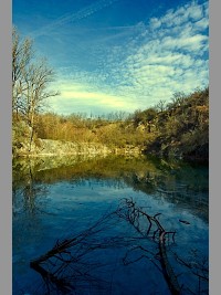 Zatopen kamenolom - Hradany-Kobeice (zaplaven lom)