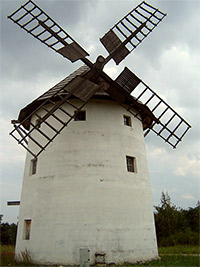 Větrný mlýn - Chomutov (replika větrného mlýnu)